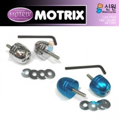 MOTRIX 모트릭스 스즈키 6mm볼트방식 핸들바란스 색상선택가능 2개 1세트 23-03903A(청),23-03910A(크롬)